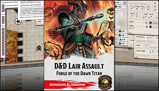 Fantasy Grounds - D&D Lair Assault: Forge of the Dawn Titan