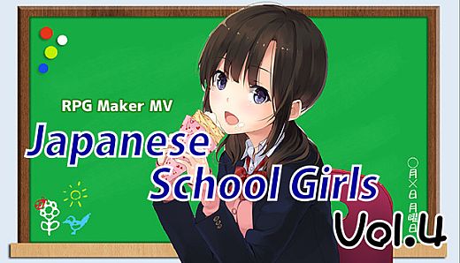 RPG Maker MV - Japanese School Girls Vol.4