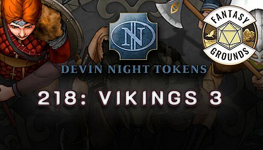 Fantasy Grounds - Devin Night Pack 218: Vikings 3
