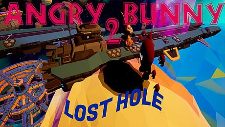 Angry Bunny 2: Lost hole Game