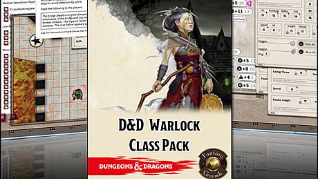 Fantasy Grounds - D&D Warlock Class Pack DLC