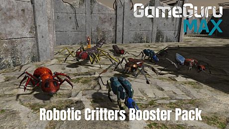 GameGuru MAX Far Future Booster Pack - Robotic Critters DLC