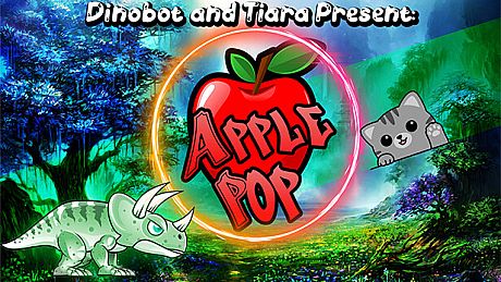 Dinobot and Tiara Present: ApplePop Game