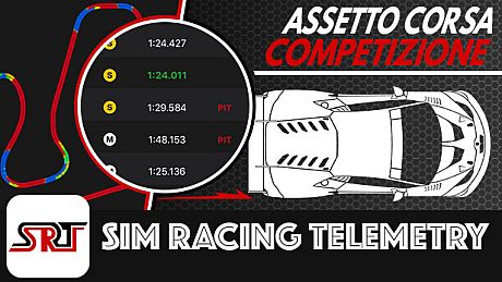 Sim Racing Telemetry - Assetto Corsa Competizione DLC