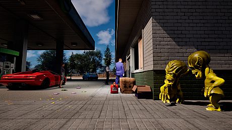 Aliens Roadside Game