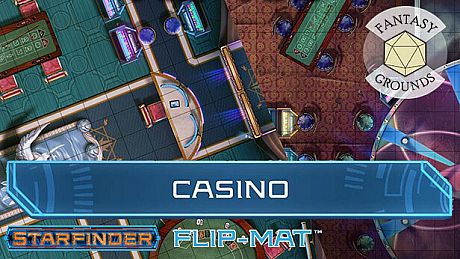 Fantasy Grounds - Starfinder RPG - Flip-Mat - Casino DLC