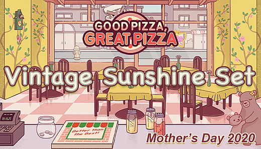 Good Pizza, Great Pizza - Vintage Sunshine Set - Mother's Day 2020