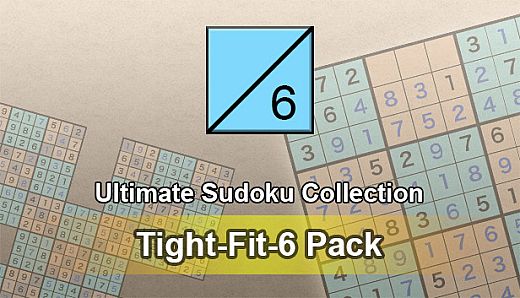 Ultimate Sudoku Collection - Tight-Fit-6 Pack
