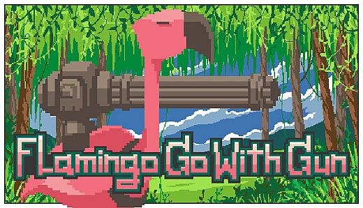 Flamingo Go With Gun