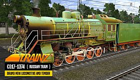 TANE DLC - CO17-1374 ( Russian Loco and Tender )