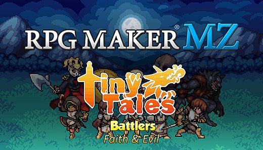 RPG Maker MZ - MT Tiny Tales Battlers - Faith and Evil