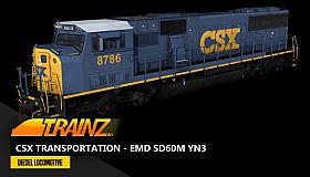 Trainz Plus DLC - CSX Transportation - EMD SD60M YN3