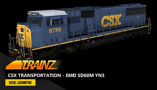 Trainz Plus DLC - CSX Transportation - EMD SD60M YN3
