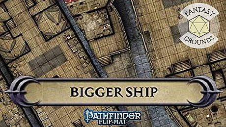 Fantasy Grounds - Pathfinder RPG - Pathfinder Flip-Mat - Bigger Ship DLC