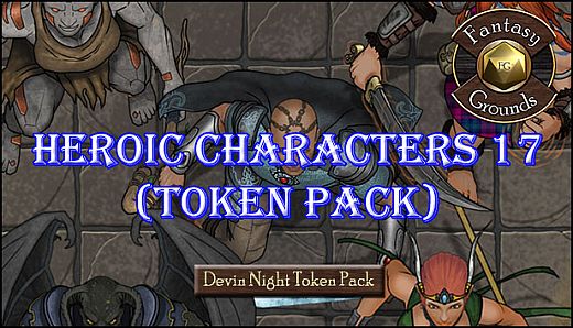 Fantasy Grounds - Heroic Characters 17 (Token Pack)