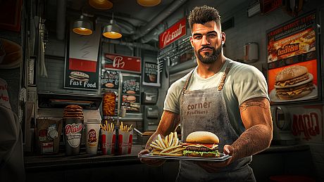 Corner Kitchen Fast Food Simulator Game