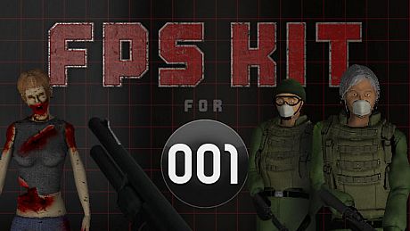 001 Game Creator - 3D FPS / Survival Horror Kit DLC