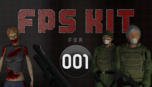 001 Game Creator - 3D FPS / Survival Horror Kit