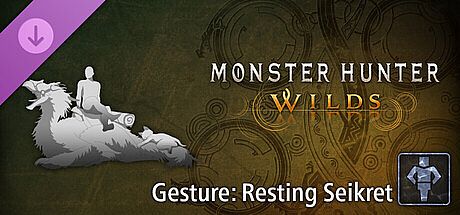Monster Hunter Wilds - Gesture: Resting Seikret DLC