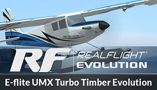 RealFlight Evolution - E-flite UMX Turbo Timber Evolution