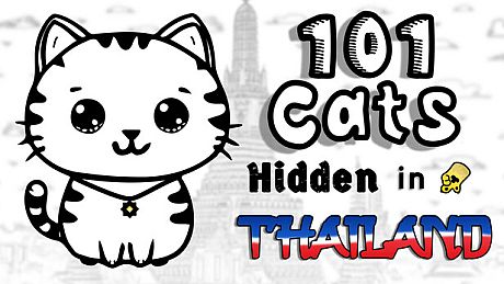 101 Cats Hidden in Thailand