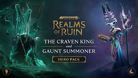Warhammer Age of Sigmar: Realms of Ruin - The Craven King and Gaunt Summoner Hero Pack DLC