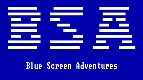 Blue Screen Adventures Game