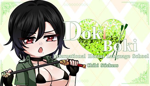 Doki Boki International Hentai Language School Chibi Stickers