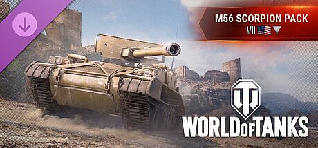 World of Tanks — M56 Scorpion Pack (VII American Tank Destroyer) DLC