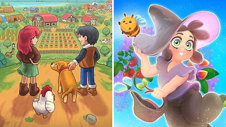 Farming Adventure Double Pack - Orange Season + Garden Witch Life Bundle