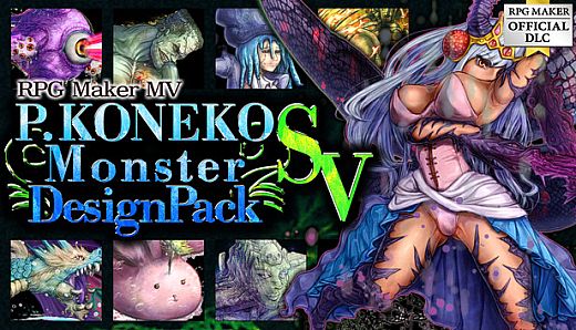 RPG Maker MV - P. KONEKO Monster Design Pack SV