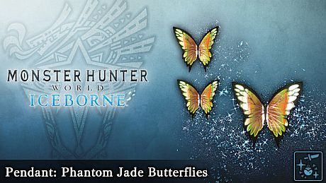 Monster Hunter World: Iceborne - Pendant: Phantom Jade Butterflies DLC