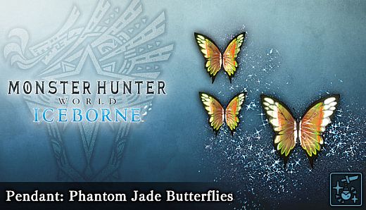 Monster Hunter World: Iceborne - Pendant: Phantom Jade Butterflies