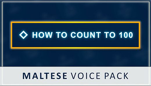 How to Count to 100 - Maltese Voice Pack