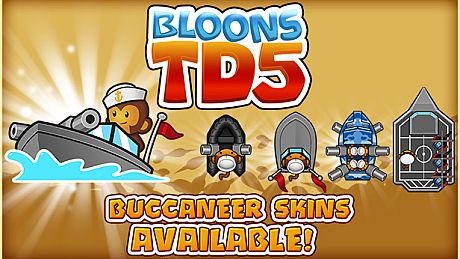 Bloons TD 5 - Navy Monkey Buccaneer Skin DLC