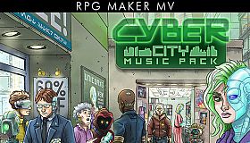 RPG Maker MV - Cyber City Music Pack