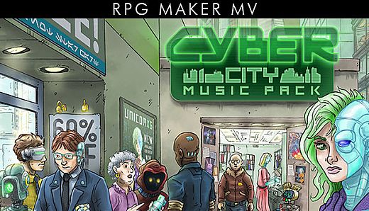RPG Maker MV - Cyber City Music Pack