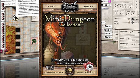 Fantasy Grounds - Mini-Dungeon #004: Summoner's Remorse (5E) DLC