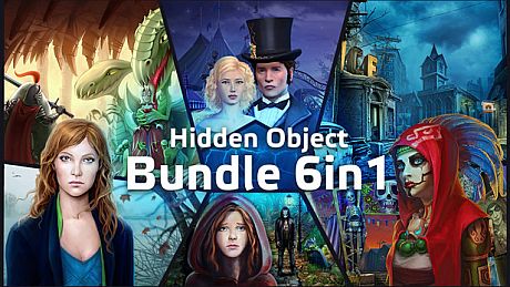 Hidden Object 6-in-1 bundle Game