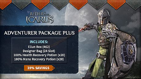 Riders of Icarus Adventurer Package Plus DLC