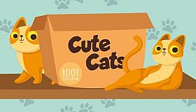 1001 Jigsaw. Cute Cats