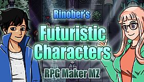 RPG Maker MZ - Rinobers Futuristic Characters