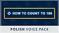 How to Count to 100 - Polish Voice Pack