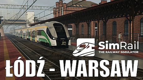 SimRail - The Railway Simulator: Łódź - Warsaw DLC