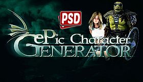 ePic Character Generator - Psd Exporter