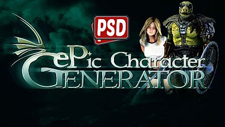ePic Character Generator - Psd Exporter DLC