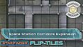 Fantasy Grounds - Starfinder RPG - Flip-Tiles - Space Station Corridors Expansion