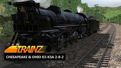 Trainz 2022 DLC - Chesapeake & Ohio K3-K3a 2-8-2 DLC