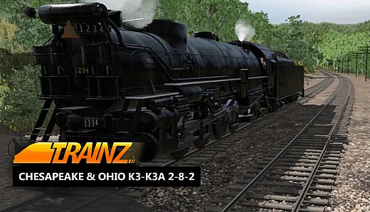 Trainz 2022 DLC - Chesapeake & Ohio K3-K3a 2-8-2