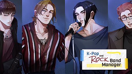 K-Pop & Rock Band Manager Game